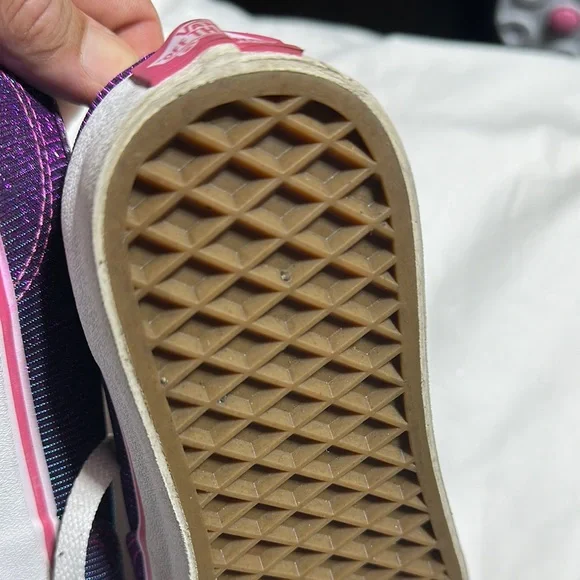 Vans Purple Glitter Sneakers - Picture 9 of 13